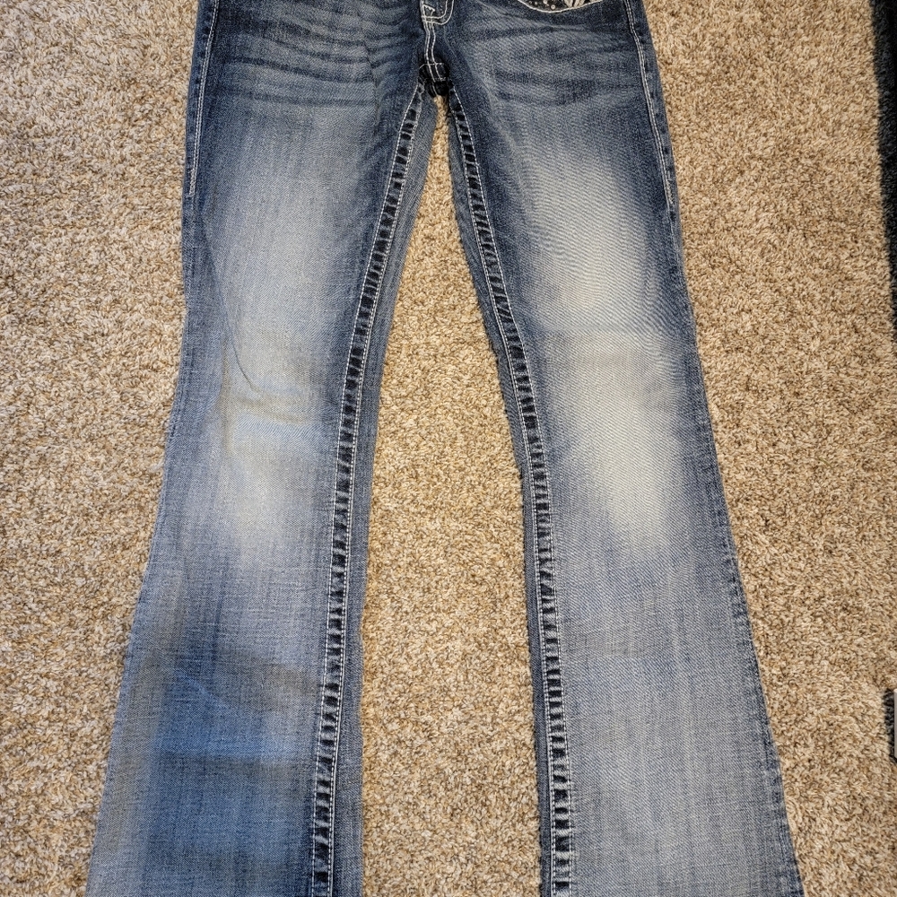 Women's Vigoss Jeans The New York Boot Cut SZ 1/2 Length 33